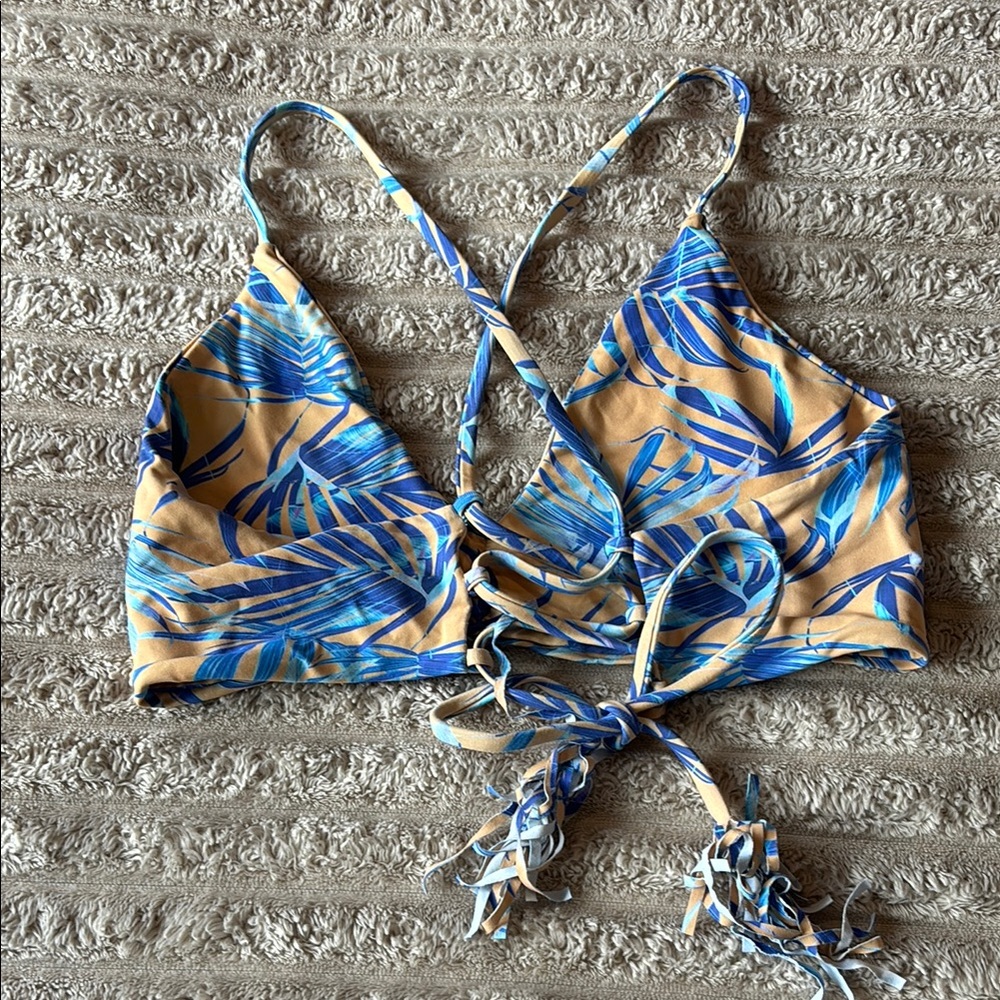 Tropical Print Mia Midori Bikini Top - Picture 3 of 3